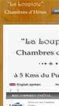 Mobile Screenshot of chambresdhoteschambretaud.com